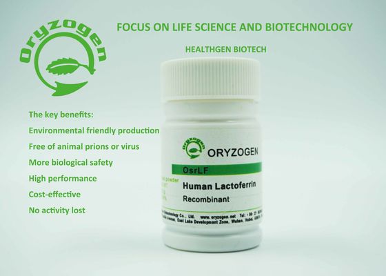 バイオ医薬品のためのOsrhLFのラクトフェリンの人間の組換え蛋白質の生物的試薬