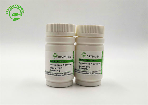 研究の試薬の組換えのプロティナーゼKは粉HYC032R03を凍結乾燥させた
